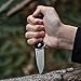 Tangram Mini Pocket Knife EDC Flipper Black G10 Handle Every Day Carry for Outdoor Tactical AZO Amarillo TG3001A1