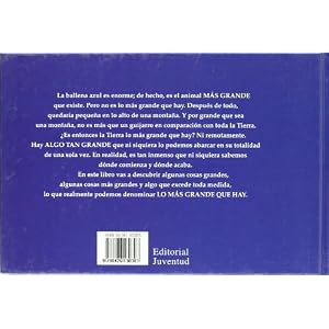 Hay algo mas grande que una ballena Azul?/ Is a blue Whale the biggest thing there is? (Spanish Edition)