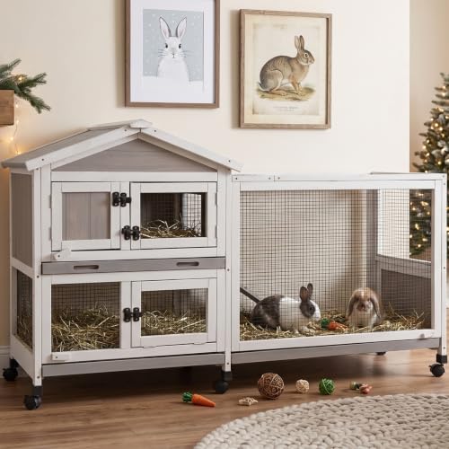 PetsCosset Expandable Rabbit Hutch