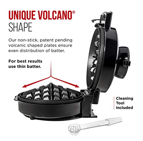 2 Chefman+Belgian+Waffle+Maker+Spout+RJ04+4RV