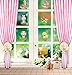 Moon Boat 69 pcs Easter Window Clings Decorations-Bunny Rabbits Egg -Party Ornaments (4 Sheets)