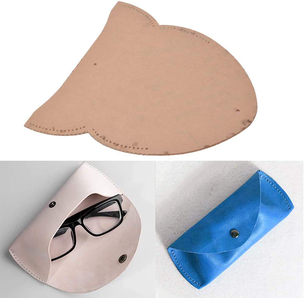 DIY Leather Glasses Case Template, Acrylic Mould for Eyewear Bag Making