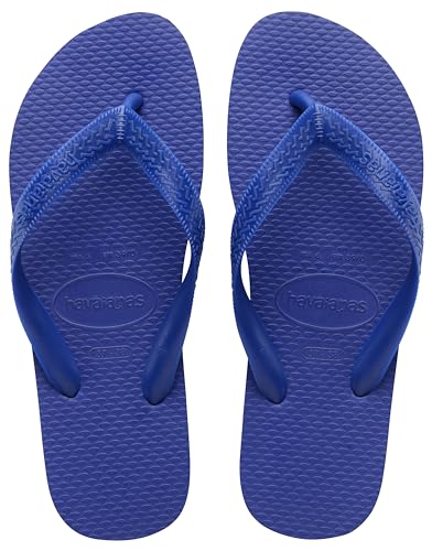 Havaianas Top Color (Mini Me) Comfortable, Durable and Lightweight Flip Flops with Non-Slip Sole Unisex Kids, Marine Blue, 23/24 EU at Amazon