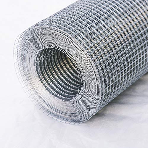 Hardware Cloth Galvanized Wire Mesh 48 in x 50 ft Garden Welded Fence