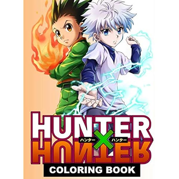 Download Hunter X Hunter Coloring Book Coloring Books For Hunter X Hunter Fans Chan Erika 9798610508184 Amazon Com Books