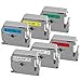 Anycolor Compatible with Brother Ptouch M Tape PTM95 Label Tape M-231 M-K231 M-K131 431 531 631 731 12mm 0.47 Inch, for Brother Label Maker PT-M95 PT-70BM PT-90 PT-65 PT-45 Refills, 6-Pack