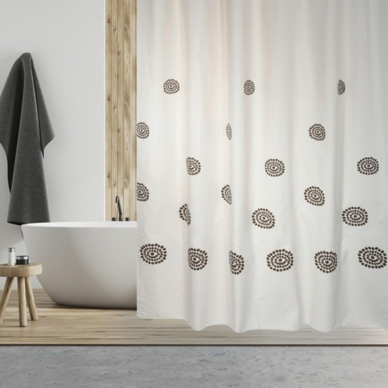 MSV Shower Curtain alg/Pol 180 x 200 Prem. Tribal, 200 x 180 cm