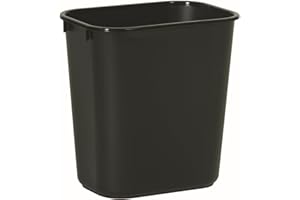 Rubbermaid Commercial Products Wastebasket Small 13-Quart, Black