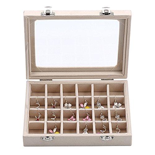 1 Ivosmart+Section+Jewelry+Organiser+Earrings