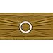 VEVOR 100 PCS Stretch Wedding Chair Bands Large Occasions Stretch Chair Cover Sash Bow Spandex Chair Sash for Wedding Party Hotel Event Decoration (Stretch Band, Gold/100PC)