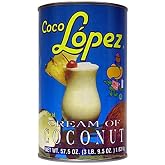 Coco Lopez Cream of Coconut Bulk Size (57.5 oz Can)