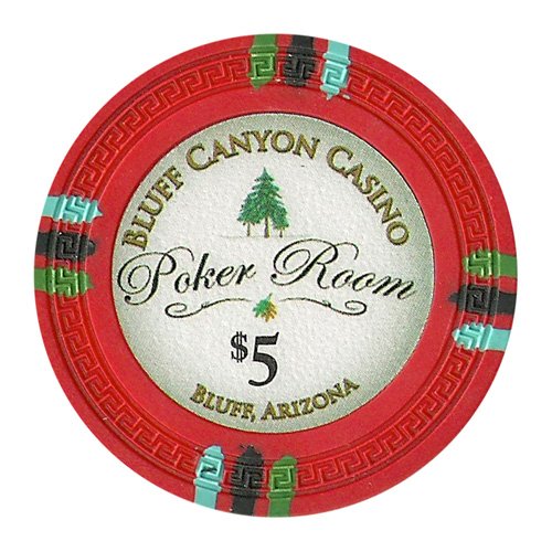 Bluff Canyon Claysmith 14gm Clay Poker Chips - 12 Chip Sample Set - Thumbnail 4