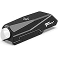 VOTATU PL50 Tactical Flashlight for Rifle - 1450 Lumens Weapon Light Compatible with Picatinny Rail, Magnetic USB Rechargeable, High/Low Modes