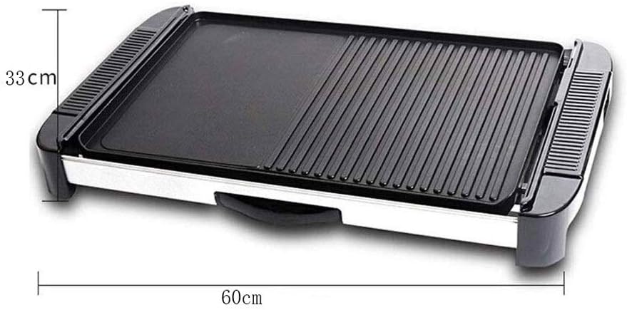 review XXDTG Household Electric Barbecue Grill，Nonstick Electric Griddle Pancakes Griddle Grill, Family-Sized Barbecue Machine