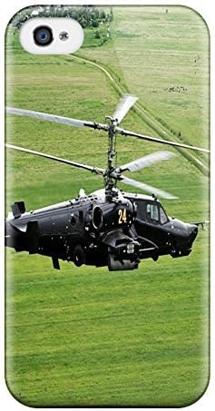 Cute Appearance Cover/tpu QPsflNH7295rHOlm Helicopter Kamov Attack Russia War Star Case For Iphone 4/4s