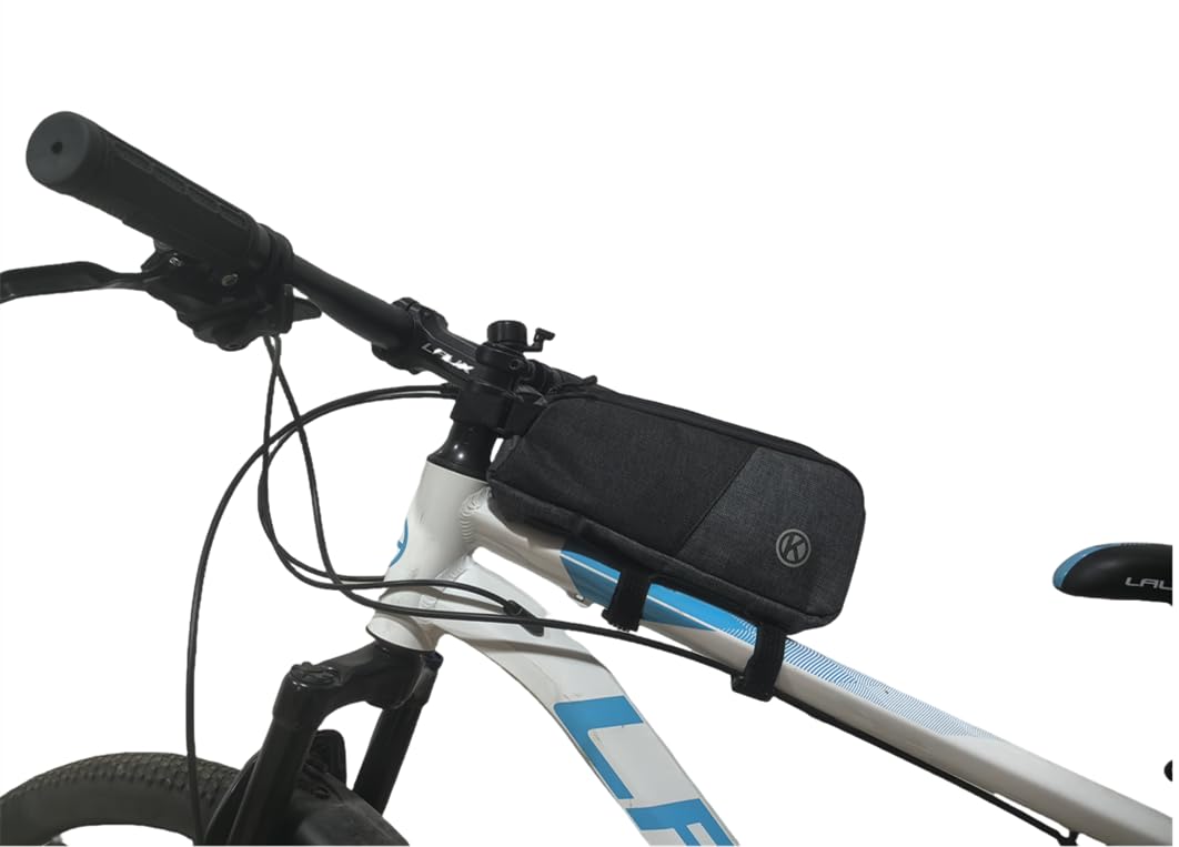 PengLAI Bike Frame Bag Waterproof Bicycle Frame Bags Detachable Top Tube Bag