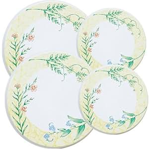 Amazon.com: Corelle Coordinates Sun Garden Economy Burner Covers, Set