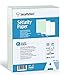SecurityDocs Security Paper – 8.5 x 11 Inches, 500 Sheet Supply, Copy and Tamper Resistant, Pantograph, Inkjet and Laser Printer Compatible, Federal CMS Certified - Legal Green (59126)
