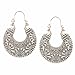 Efulgenz Indian Vintage Retro Ethnic Dangle Gypsy Oxidized Silver Tone Boho Hoop Earrings for Girls and Women Love Gift