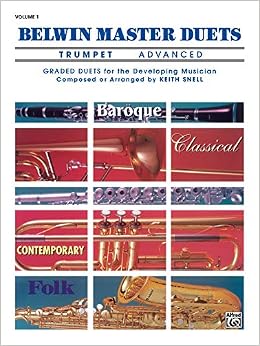 Belwin Master Duets (Trumpet), Vol 1: Advanced (9780769221687)