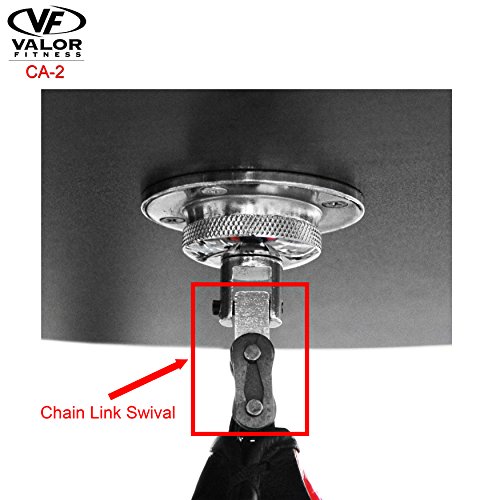 Valor Fitness CA-2 Adjustable 1" Boxing Speed Bag Platform with Wheel Crank for Easy Adjustment, Speed Bag Included - Thumbnail 2