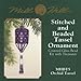 Orchid Beaded Tassel Mill Hill Cross Stitch Charmed Ornament Kit