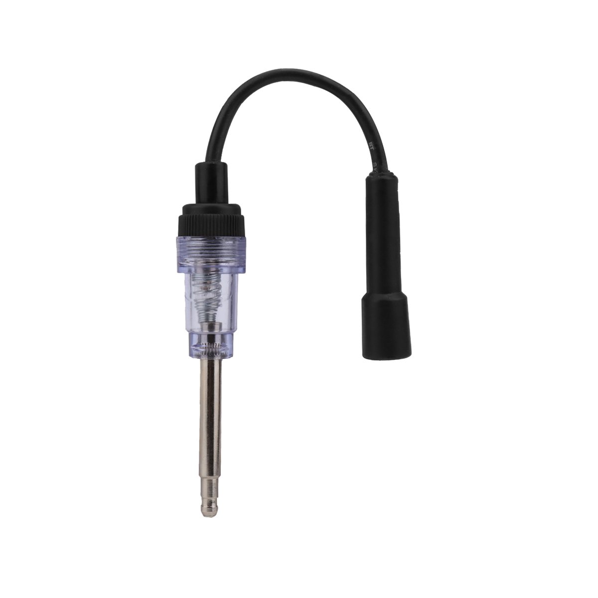 Weiye In-Line Spark Plug Engine Ignition Tester 6-12V Pick Up Coil Armature Diagnostic Detector Tool for Automotive Car Lawnmower Internal External Engine