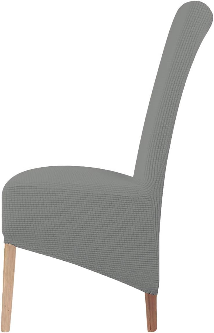 LANSHENG Dining Chair Covers, Stretch High Back Chair Slipcover