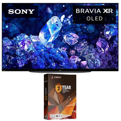 Sony XR42A90K 42 Inch 4K Bravia XR OLED High Definition Resolution Smart TV with 2 Year Amber Protection Plan (2022)