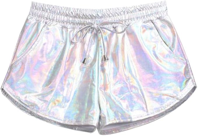 pantaloncini metallizzati