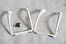SummitLink Tall Landing Gear White for Phantom 1 2 Vision+ Plus Quadcopter Wide & High Extended