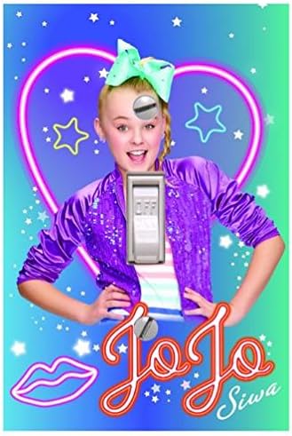 TLC Corner- JoJo Siwa Hearts Lightswitch Wallplate Cover