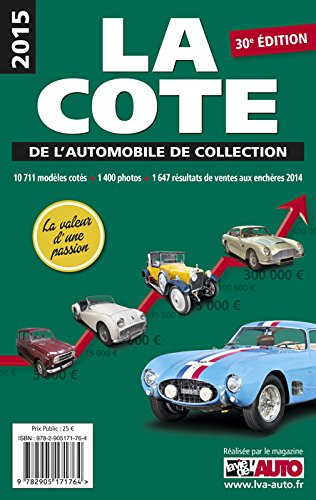 La cote de l'automobile de collection 2015 by (Paperback)