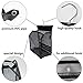 ALYER Hanging Mesh Shower Caddy Organizer Bathroom Storage Bag with Hooks for College Dorm, Gym, Swimming,RV and Travel,Black