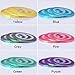 Nail Art Striping Tape Lines 18 pcs Mermaid Candy Color Adhesive Nail Stickers,Rolls Nail Strips Tape Decals for Design Hologram Purple Blue Grey Line Nail Art