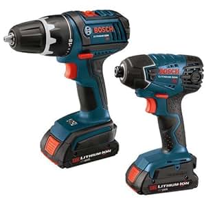 Bosch CLPK232-180 18-Volt Lithium-Ion 2-Tool Combo Kit 