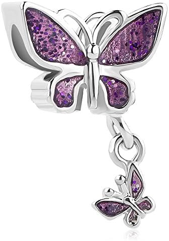 Butterfly Charm Animal Charms Beads for Bracelets