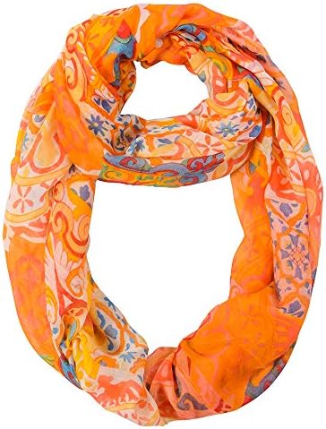 Infinity scarf – Ombre royal classic design – Fashion scarves