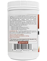 Polvo Inositol 4 oz por Best Naturals – Polvo puro cristalino, 817716012728, 1
