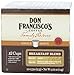 Don Francisco's Breakfast Blend Dark Roast Coffee Pods - 12 Count - Recyclable Single-Serve Coffee Pods, Compatible with your K- Cup Keurig Coffee Maker