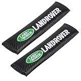 Auto Seat Belt Cover Shoulder Pad Cushion (2 Pcs) fits All Type of car and car Seats Seat Belt Pads (Land Rover)