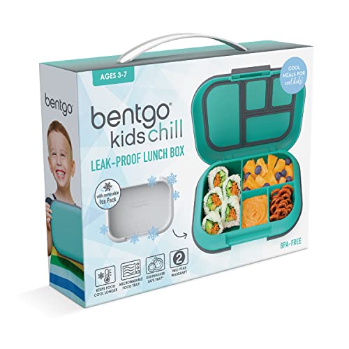 Bentgo® Kids Chill Lunch Box LeakProof Bento Box with Removable Ice