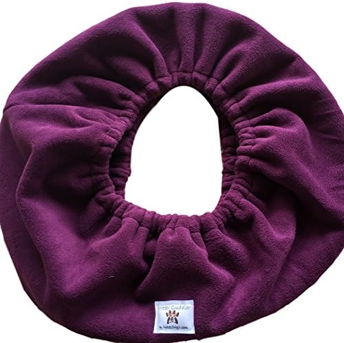 Critter Cuddler Small Animal Carrier and Bonding Pouch Anti-Anxiety Interactive Play Exercise Ring Therapeutic for Pet & Handler Small Dog Cat Hedgehog Puppy Travel Sling - Made in USA (Luxe)
