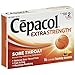 Cepacol Maximum Strength Throat Drop Lozenges, Honey Lemon, 16 Count (Pack of 6)