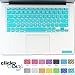 Valawy Durable Keyboard Cover Silicone Skin Unique Ultra Thin for MacBook Pro 13