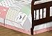 Sweet Jojo Designs 5-Piece Coral, Mint and Grey Woodsy Deer Girls Toddler Bedding Comforter Sheet Set