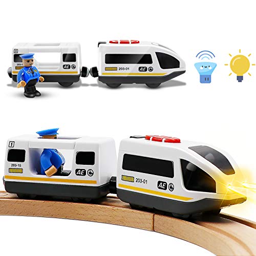 Tiny Land Batteriebetriebener Lokomotivzug (Magnetanschluss) - Leistungsstarker Motor-Hochgeschwindigkeitszug… – Bild 8