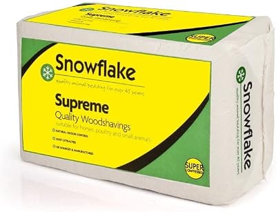 Bamfords Snowflake Supreme Shavings Horse Bedding Bale 15Kg
