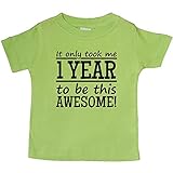 Inktastic Baby Boys' 1 year to be this awesome Baby T-Shirt