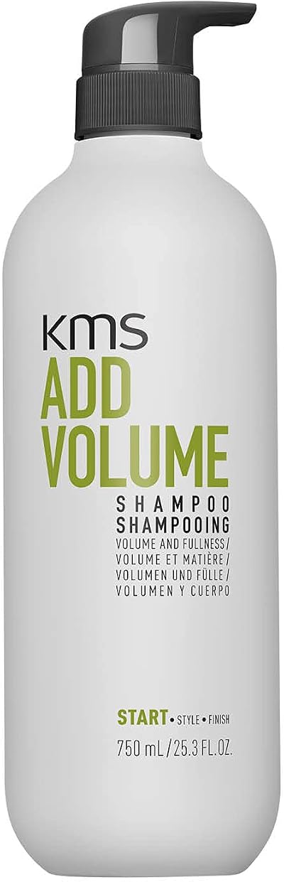 KMS AddVolume Shampoo 750ml for Fine Hair START. Style TRIfinity Technology
